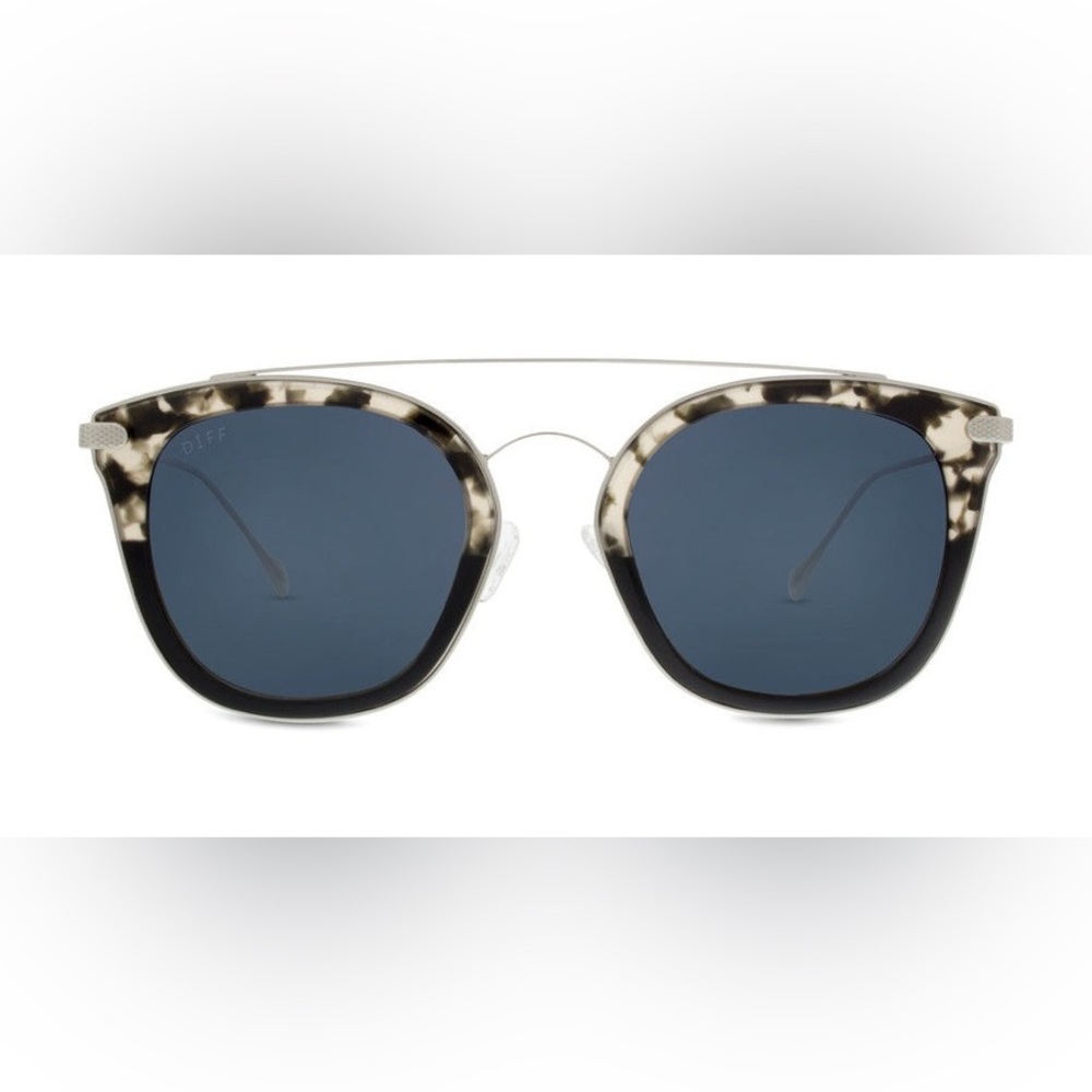 DIFF Eyewear - Zoey Polarized Sunglasses, Grey Tortoise
